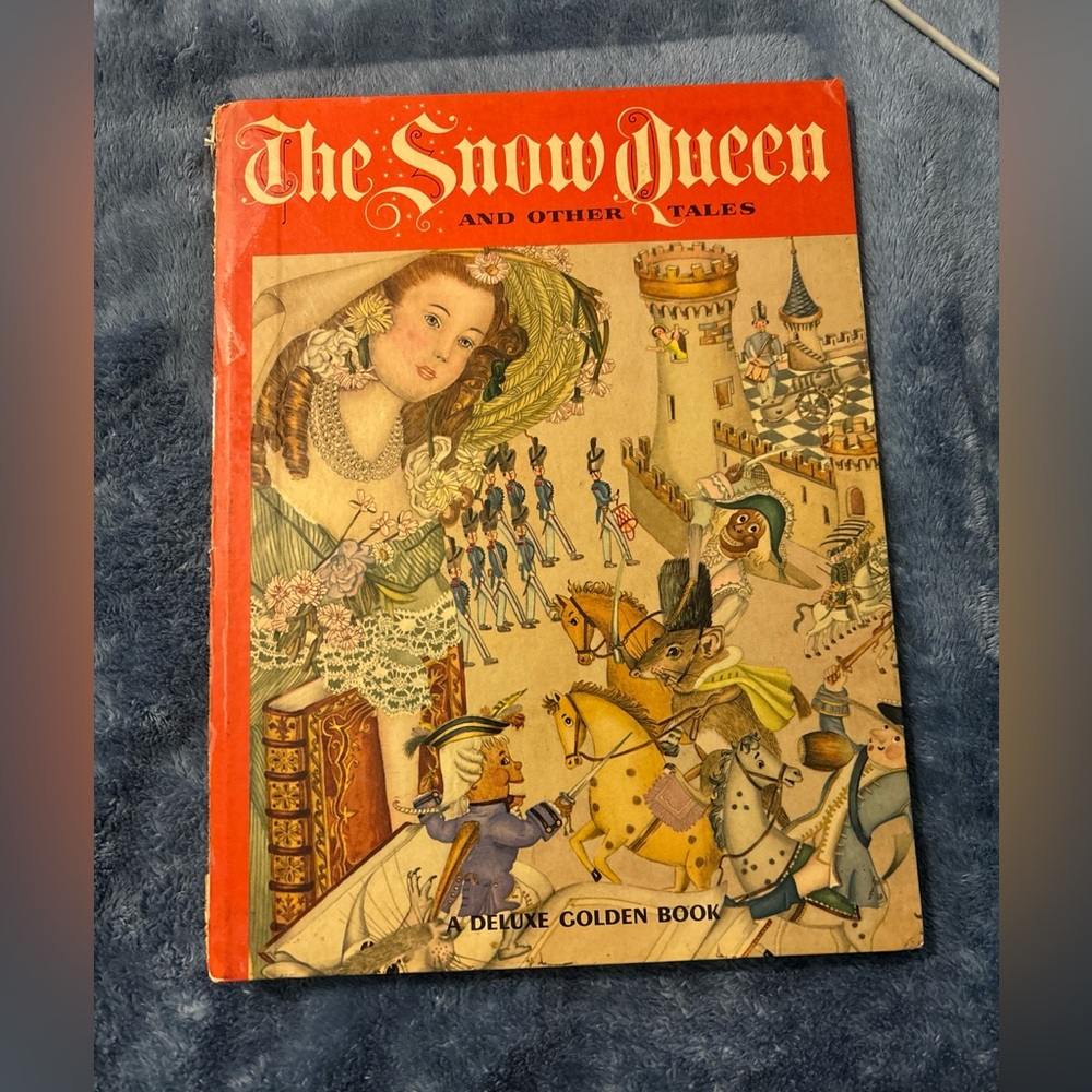 The snow queen by deluxe golden books , 1958